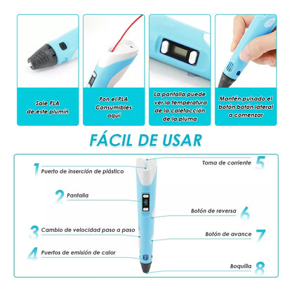 Lápiz Impresora 3D (KIT)