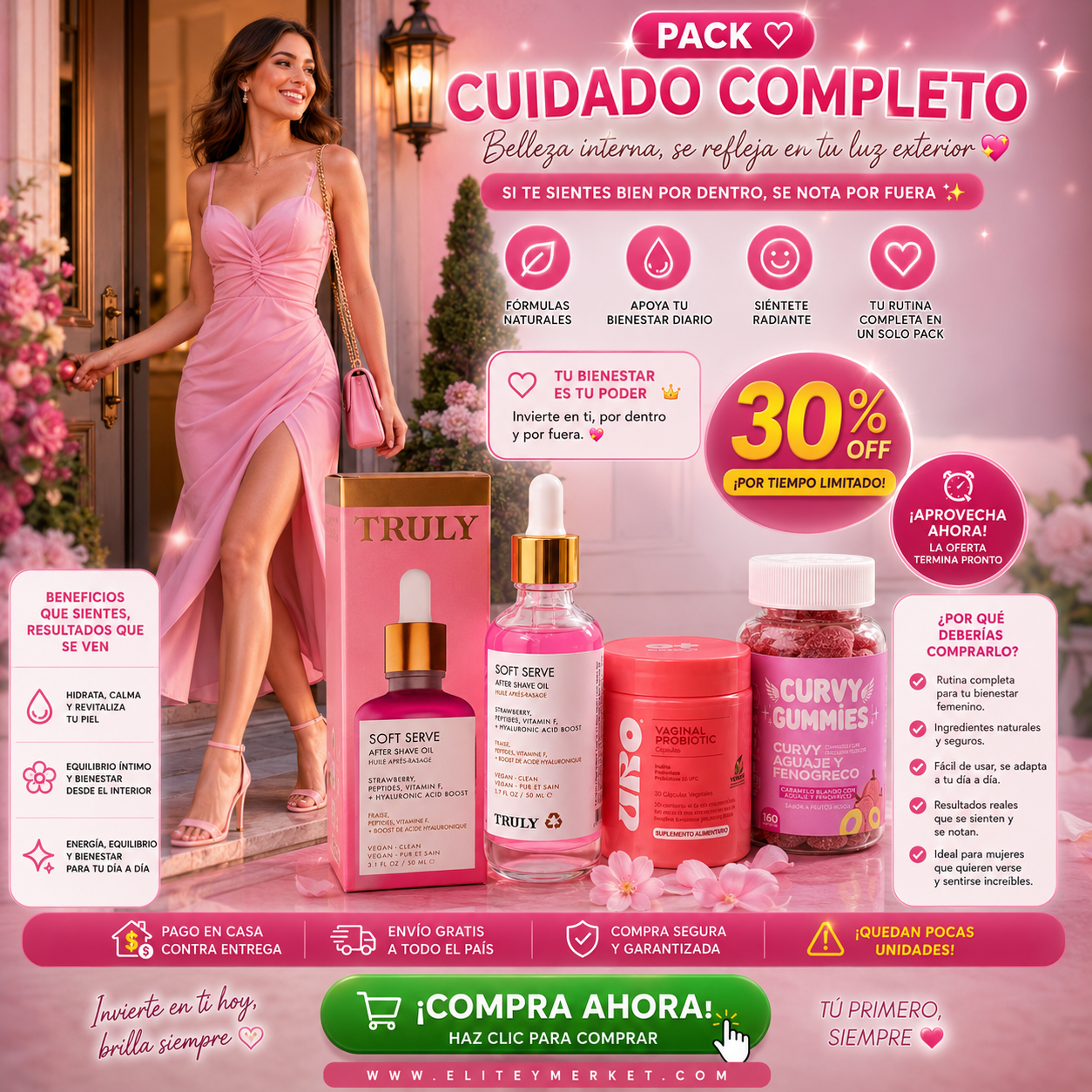 PACK CUIDADO PARA ELLA
