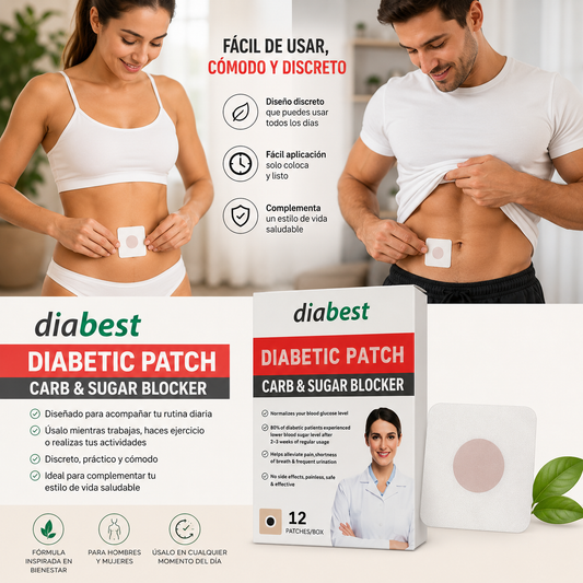 GlucoPatch™ Parche regulador azúcar