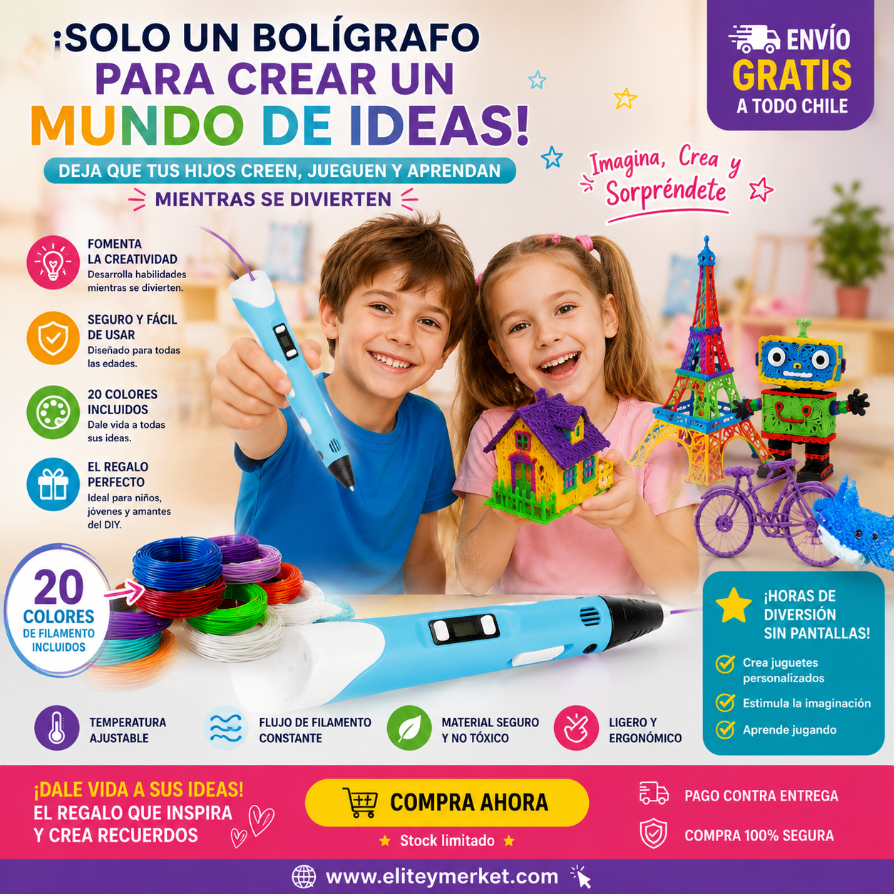 Lápiz Impresora 3D (KIT)