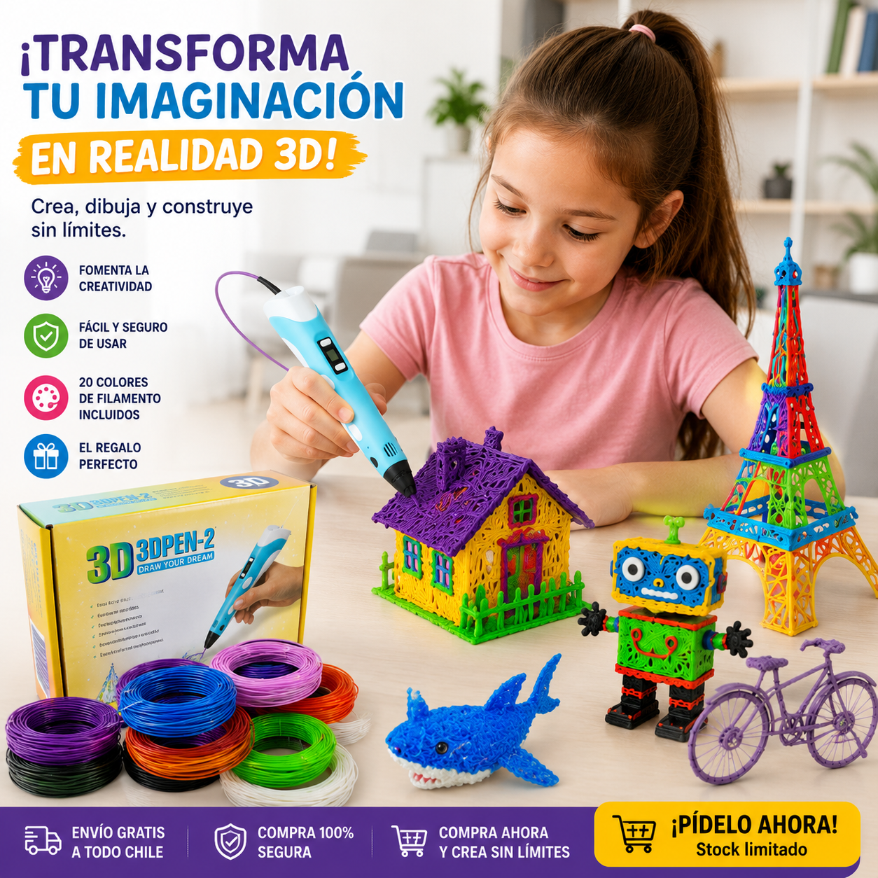 Lápiz Impresora 3D (KIT)