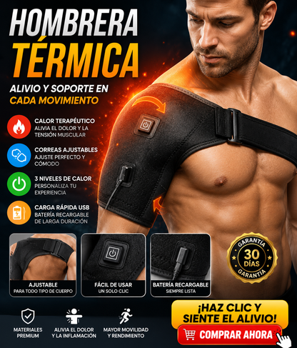 Hombrera Térmica Inteligente | Alivio y Confort para tu Hombro